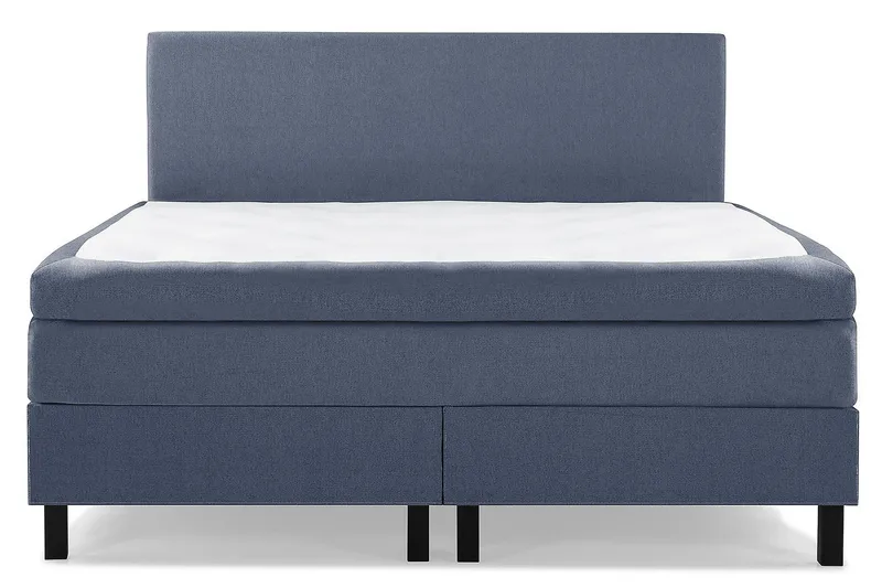 Lucky Kontinentalsäng 180x200Polyeter - Mörkblå - Möbler - Säng - Komplett sängpaket