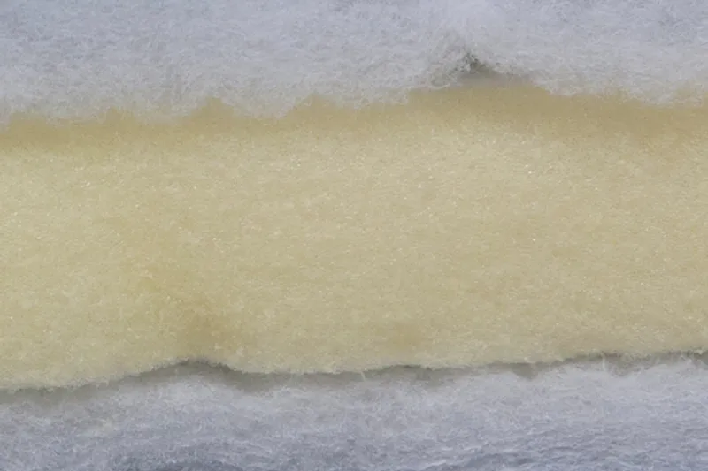 Ardenza Bäddmadrass 120 cm Polyeter - Ljusgrå/Vit - Möbler - Säng - Madrasser - Bäddmadrass