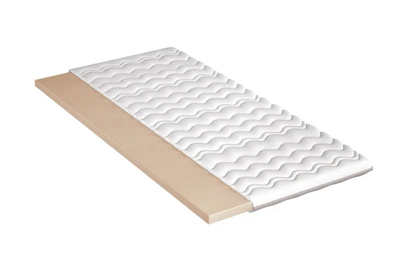 Lozzollo Bäddmadrass 80x200 cm  Vit, Vit