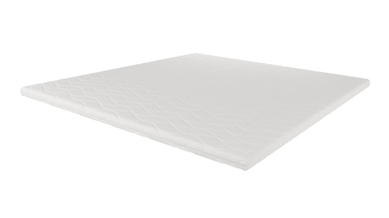 HVILA Foam bäddmadrass i Polyeterskum 160x200 cm – 7 cm Mjuk/Medium, Tvättbar Klädsel