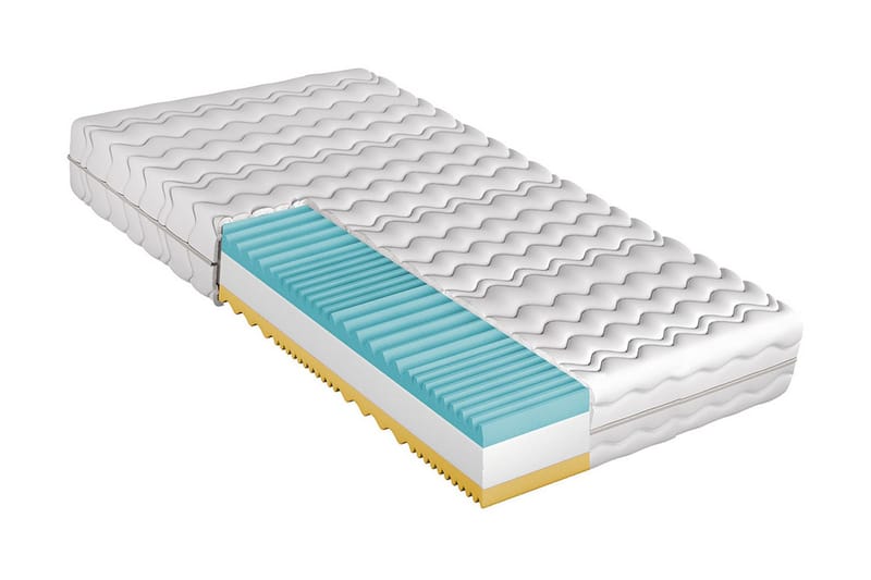 Madrass 140x200  Vit, Vit