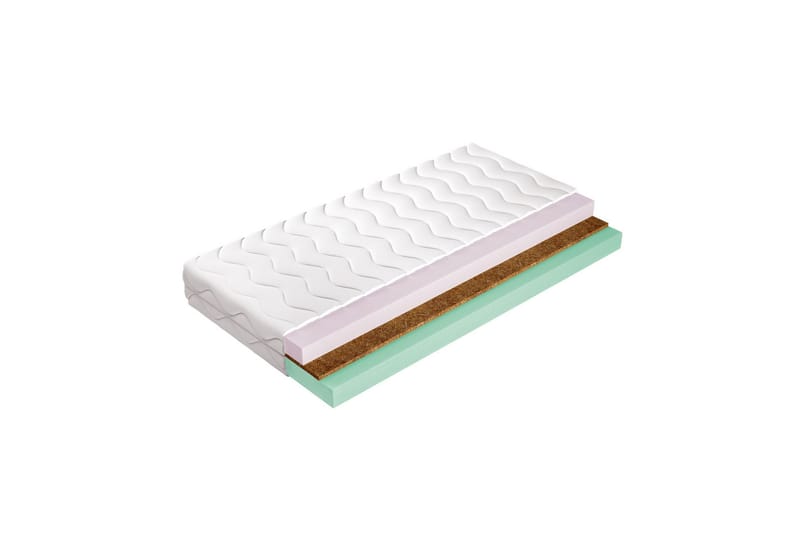 Milleryr Skummadrass 140x200 cm - Vit - Möbler - Säng - Madrasser - Skummadrass