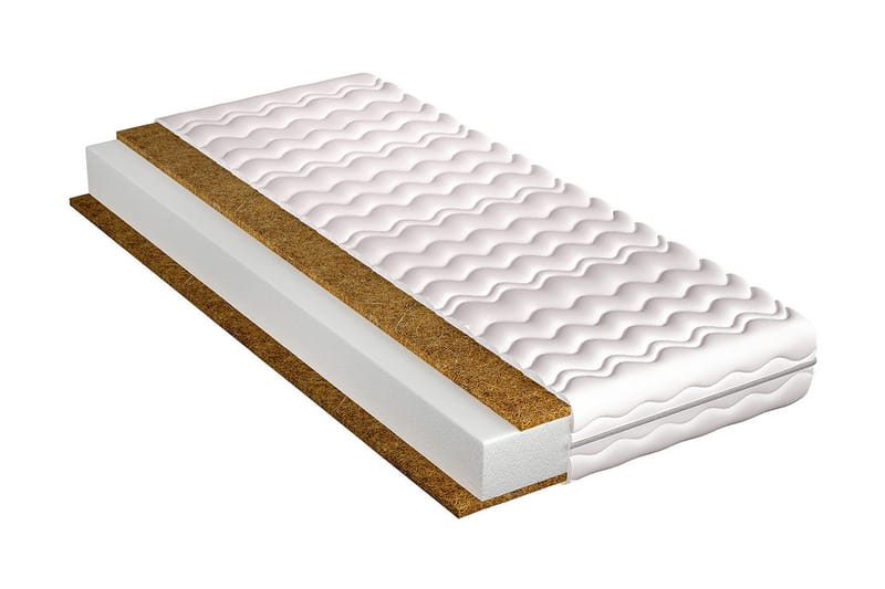 Kronos Madrass 200x70x15 cm - Vit - Möbler - Säng - Madrasser - Resårmadrass & resårbotten