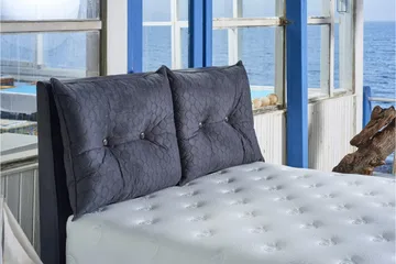 Resårmadrass 180x200 cm - Vit - Möbler - Säng - Madrasser - Resårmadrass & resårbotten