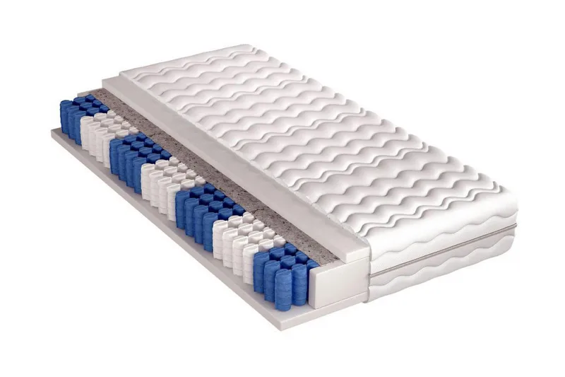 Vananda Pocketmadrass 80x200, Vit
