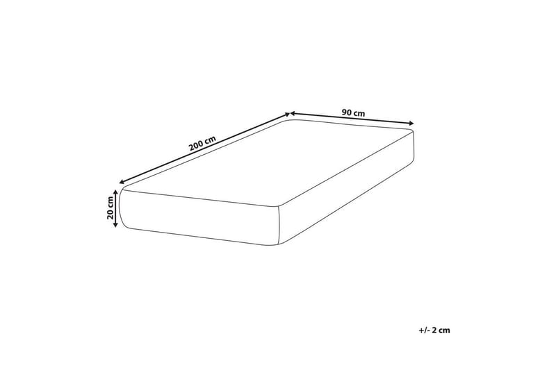 Skummadrass Precious 90x200 cm - 90x200 cm - Möbler - Säng - Madrasser - Skummadrass
