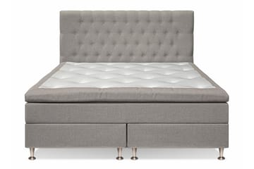 Meja Kontinentalsäng 160x200 - Ljusbrun - Möbler - Säng - Komplett sängpaket
