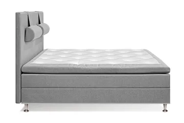 Meja Kontinentalsäng 160x200 - Ljusgrå - Möbler - Säng - Komplett sängpaket
