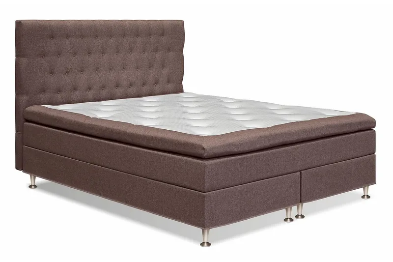 Meja Kontinentalsäng 160x200 - Mörkbrun - Möbler - Säng - Komplett sängpaket