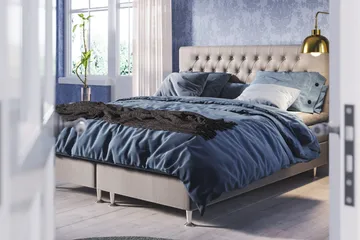 Meja Sängpaket 160x200 - Grå - Möbler - Säng - Komplett sängpaket