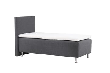 Mesa Sängpaket Ramsäng 90x200 cm - Mörkgrå - Möbler - Säng - Komplett sängpaket
