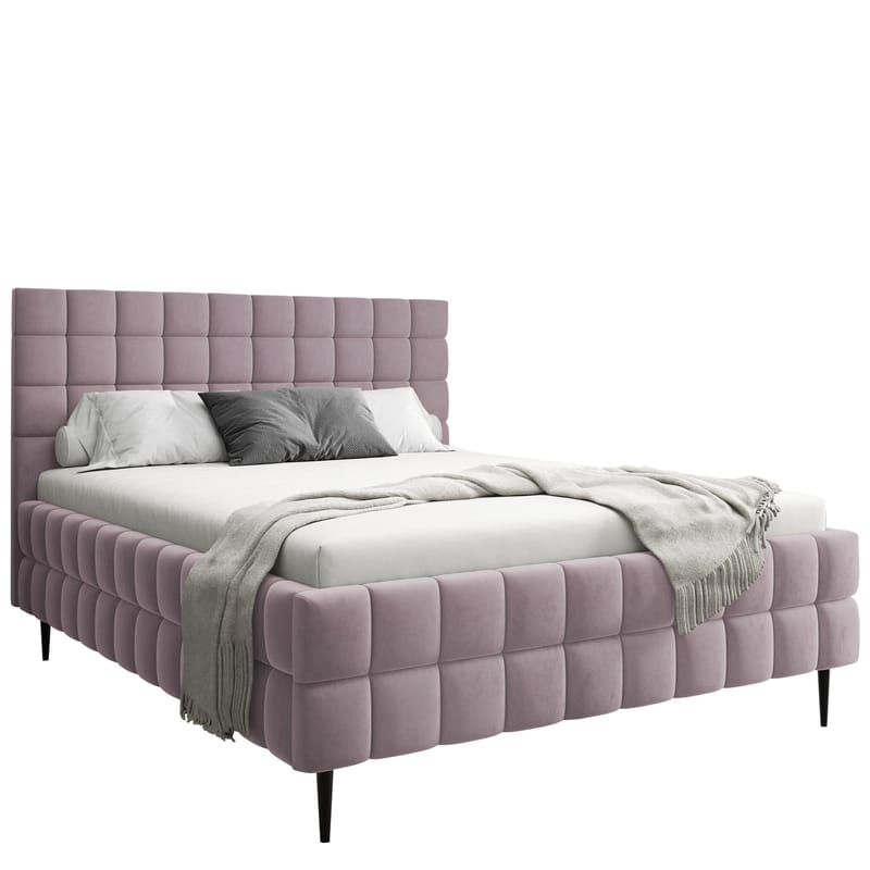 Morke Sängram med förvaring 160x200 cm - rosa - Möbler - Säng - Sängram & sängstomme