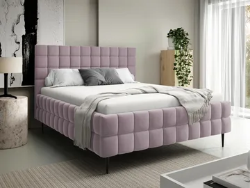 Morke Sängram med förvaring 180x200 cm - rosa - Möbler - Säng - Sängram & sängstomme