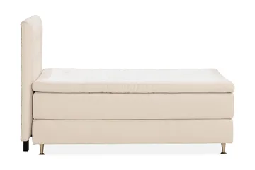 Oslo Lyx Kontinentalsäng 120x200 cm - Ljusbeige - Möbler - Säng - Kontinentalsäng