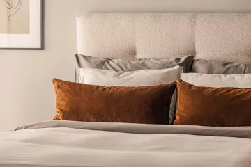 Oslo Lyx Kontinentalsäng Boucle 140x200 - Ljusbeige - Möbler - Säng - Kontinentalsäng