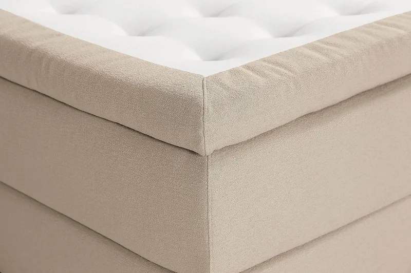 Oslo Lyx Kontinentalsäng Boucle 180x200 - Beige - Möbler - Säng - Kontinentalsäng