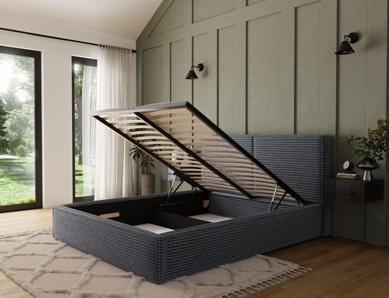 Pesillo Sängram med förvaring 160x200 cm - Modullo 04 - Möbler - Säng - Sängram & sängstomme