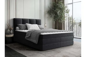Pinta Förvaringssäng 180x200 cm - Grå - Möbler - Säng - Komplett sängpaket
