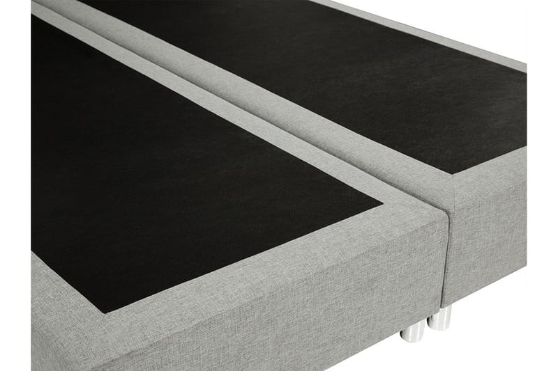 Plevoll Kontinentalsäng 160x200 - Ljusgrå - Möbler - Säng - Kontinentalsäng