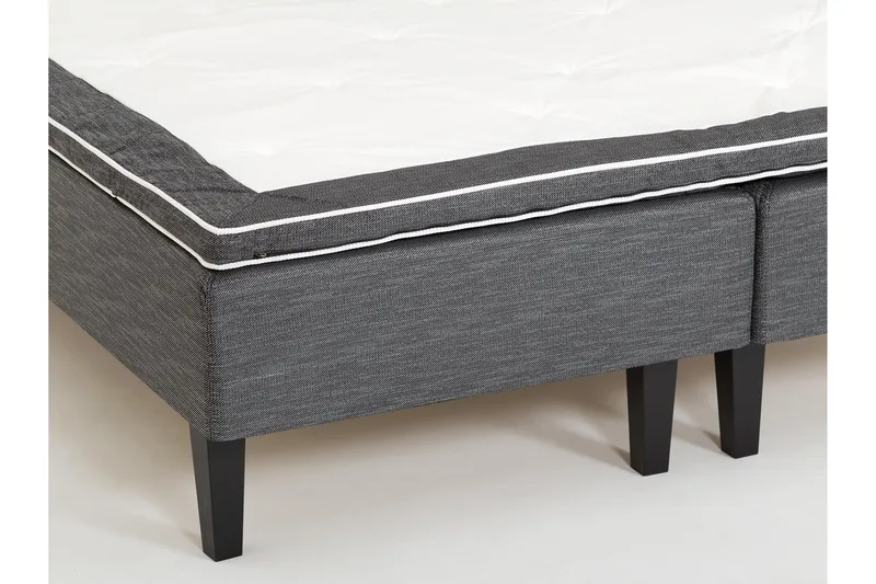 Prime Komplett Sängpaket 160x200 cm - Mörkgrå - Möbler - Säng - Komplett sängpaket