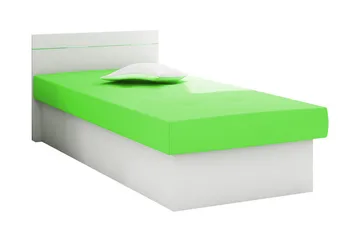 Berta Ramsäng 192x80x68 cm - Vit - Möbler - Säng - Sängram & sängstomme
