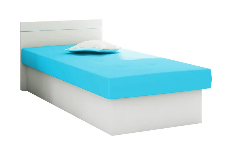 Berta Ramsäng 192x80x68 cm - Vit - Möbler - Säng - Komplett sängpaket