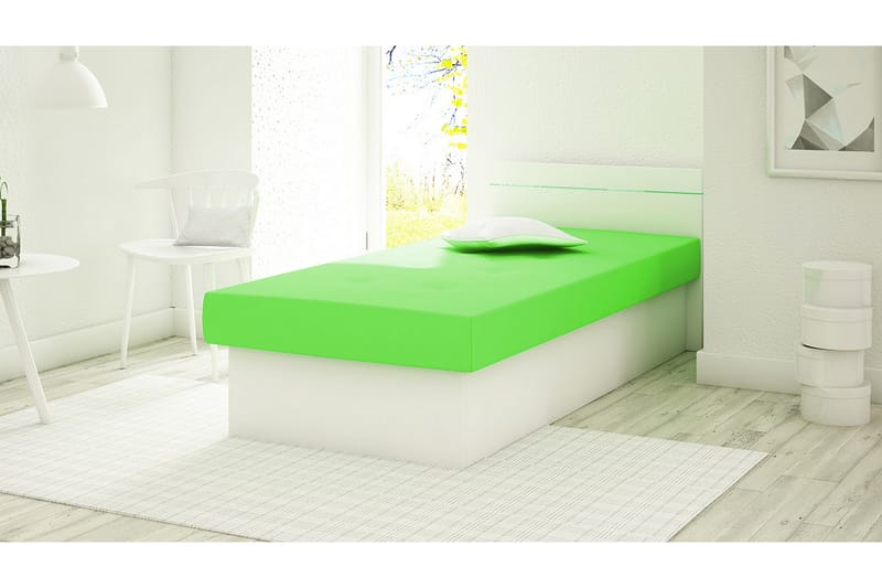 Berta Ramsäng 192x80x68 cm - Vit - Möbler - Säng - Komplett sängpaket