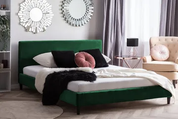 Fitou Sängram 180x200 cm - Grön - Möbler - Säng - Sängram & sängstomme