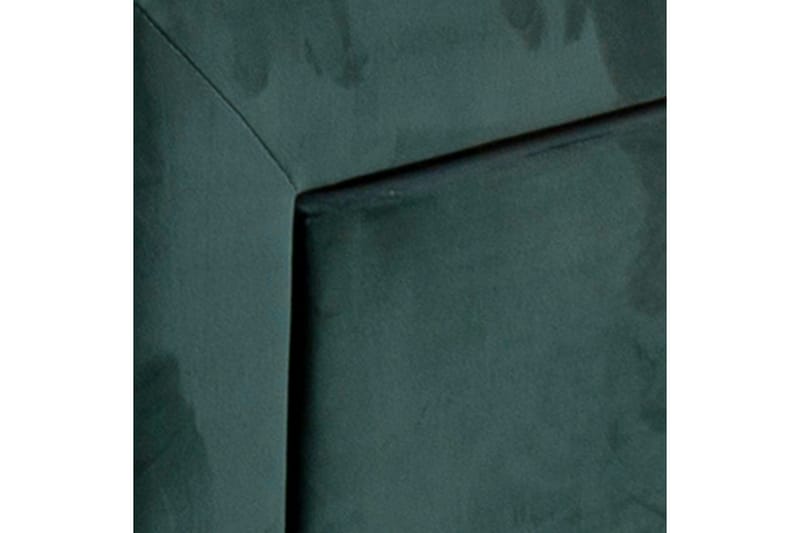 Grace Komplett Sängpaket med Förvaring 160x200 cm i Sammet med Sänggavel + Bäddmadrass - Grön - Möbler - Säng - Komplett sängpaket