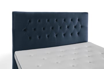 Royal Velvet Kontinentalsäng 160x200 cm - Mörkblå - Möbler - Säng - Komplett sängpaket