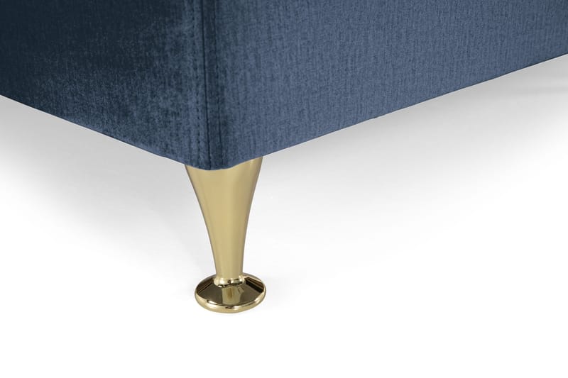 Royal Velvet Kontinentalsäng 160x200 cm - Mörkblå - Möbler - Säng - Komplett sängpaket