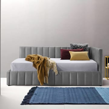 Säng Jasper 90x200 cm 75x40xh102 cm, ek - Grå - Möbler - Säng - Sängram & sängstomme