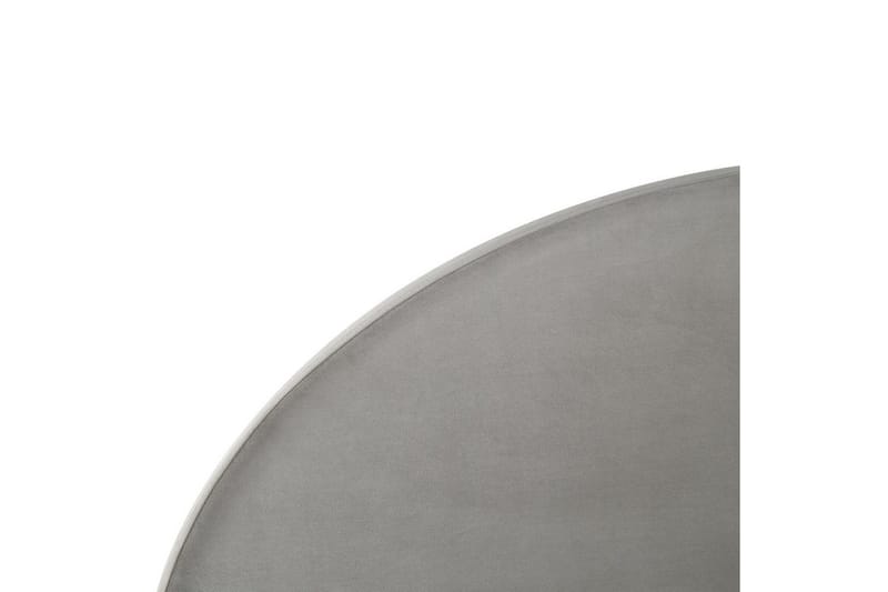 Säng med förvaring Vaucluse - Ljusgrå/Sammet, 160x200 cm - Möbler - Säng - Sängram & sängstomme