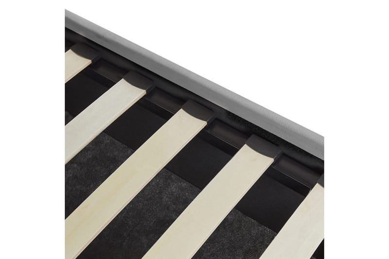 Säng med förvaring Vaucluse - Ljusgrå/Sammet, 160x200 cm - Möbler - Säng - Sängram & sängstomme