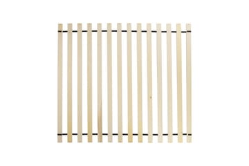 Säng med lamellram Margut - Grå/Polyester, 160x200 cm - Möbler - Säng - Sängram & sängstomme