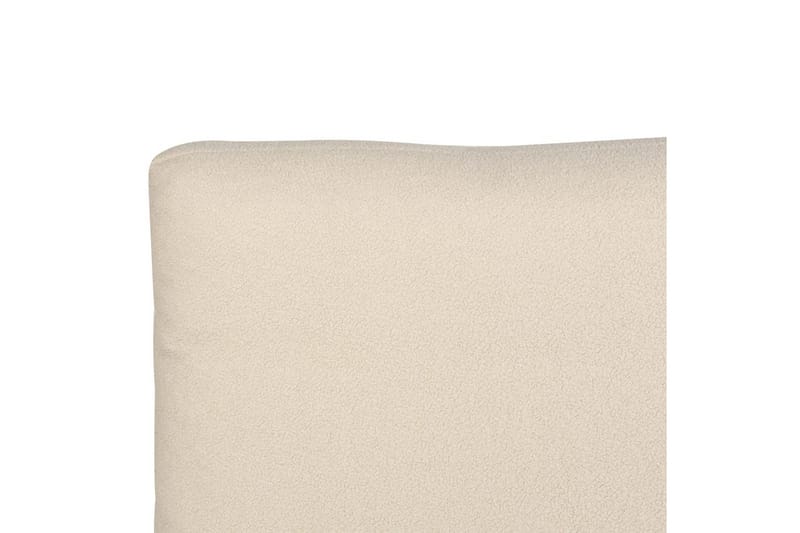 Säng med lamellram Melle - Beige/Bouclé, 140x200 cm - Möbler - Säng - Sängram & sängstomme