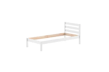 Säng med ribbotten Pino Vit - Vit - Möbler - Säng - Sängram & sängstomme