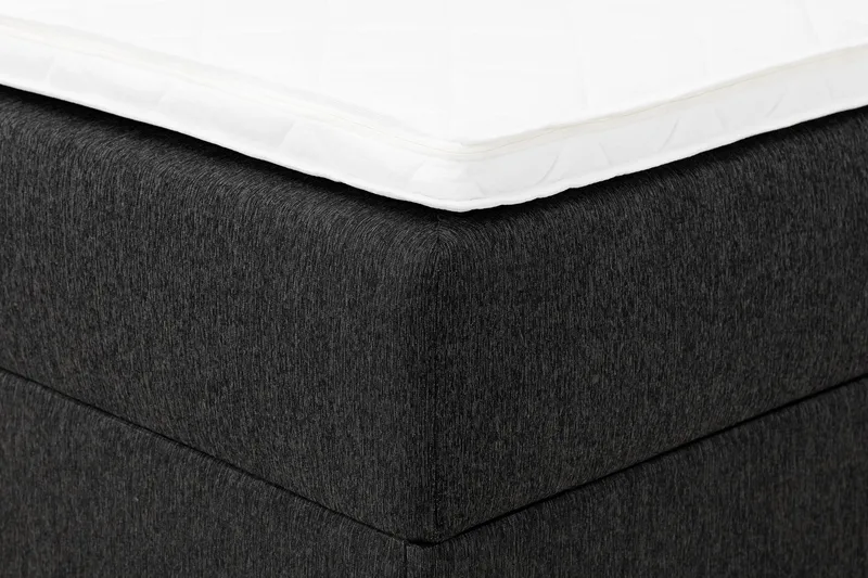 Boxy Box Bed 120x200 cm - Svart/Grå - Möbler - Säng - Kontinentalsäng