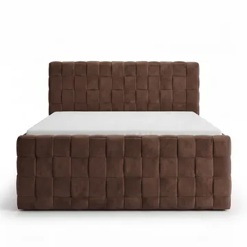 Sängpaket Kontinentalsäng Tyrosen 140x200 cm med Lådförvaring - chokladbrun - Möbler - Säng - Kontinentalsäng