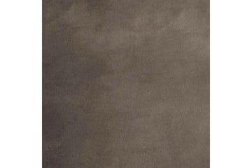 Almancil Sängram med Förvaring 120x200 cm i Sammet med Fasthetsgrad Medium - Taupe - Möbler - Säng - Sängram & sängstomme