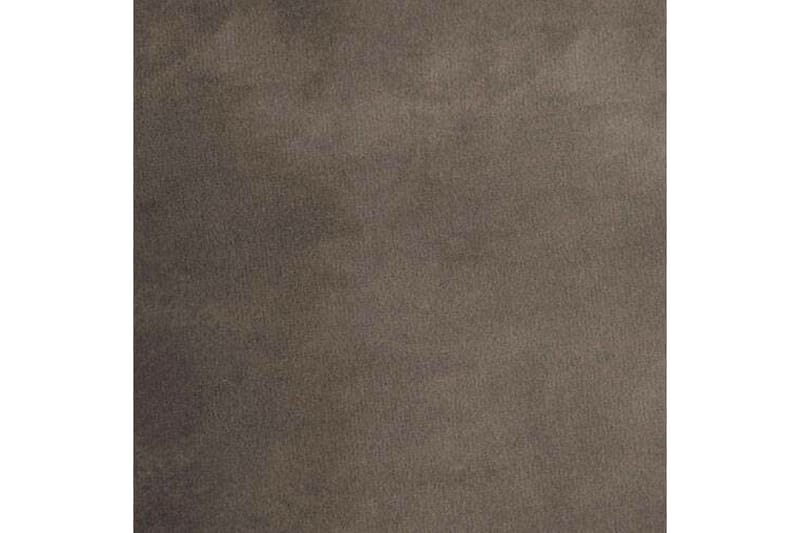 Almancil Sängram med Förvaring 120x200 cm i Sammet med Fasthetsgrad Medium - Taupe - Möbler - Säng - Sängram & sängstomme