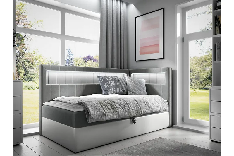 Boisdale Sängram 90x200 cm - Möbler - Säng - Sängram & sängstomme