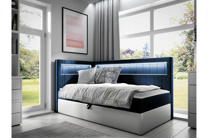 Boisdale Sängram 90x200 cm - Möbler - Säng - Sängram & sängstomme