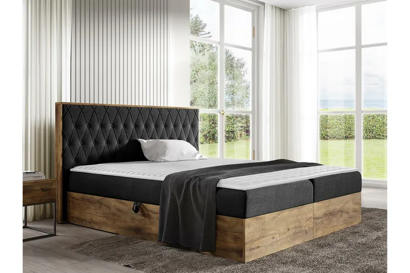Oberting Sängram 200x200 cm - Möbler - Säng - Sängram & sängstomme