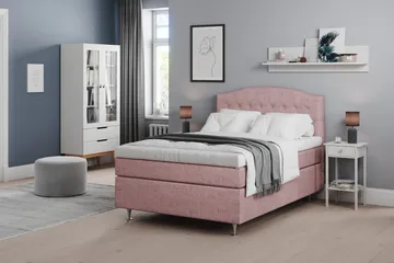 Belda Sänggavel 120 cm Svängd - Rosa - Möbler - Säng - Sängtillbehör & sänggavel - Sänggavlar & huvudgavlar