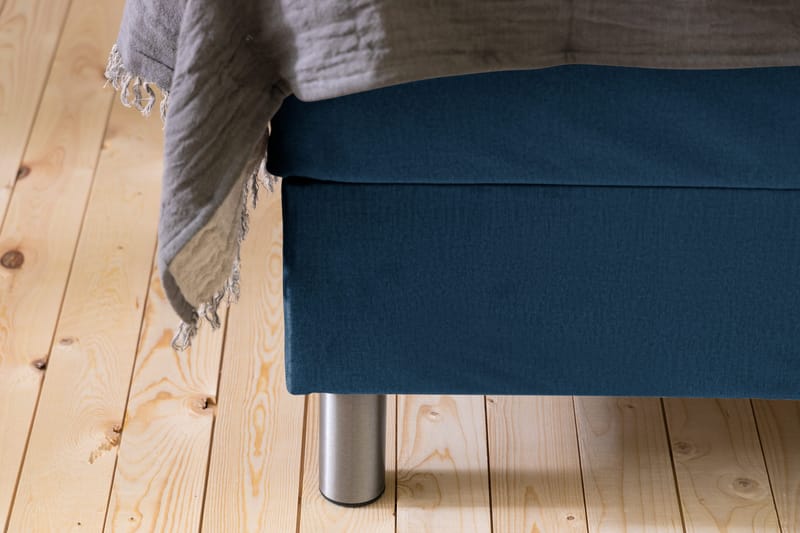 Ella Sänggavel 90 cm Knappar - Blå/Sammet - Möbler - Säng - Sängtillbehör & sänggavel - Sänggavlar & huvudgavlar