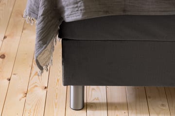 Ella Sänggavel 90 cm Rutig - Mörkgrå/Sammet - Möbler - Säng - Sängtillbehör & sänggavel - Sänggavlar & huvudgavlar