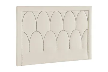Leva Sänggavel 160cm - Beige/Sammet - Möbler - Säng - Sängtillbehör & sänggavel - Sänggavlar & huvudgavlar