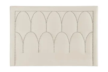 Leva Sänggavel 160cm - Beige/Sammet - Möbler - Säng - Sängtillbehör & sänggavel - Sänggavlar & huvudgavlar