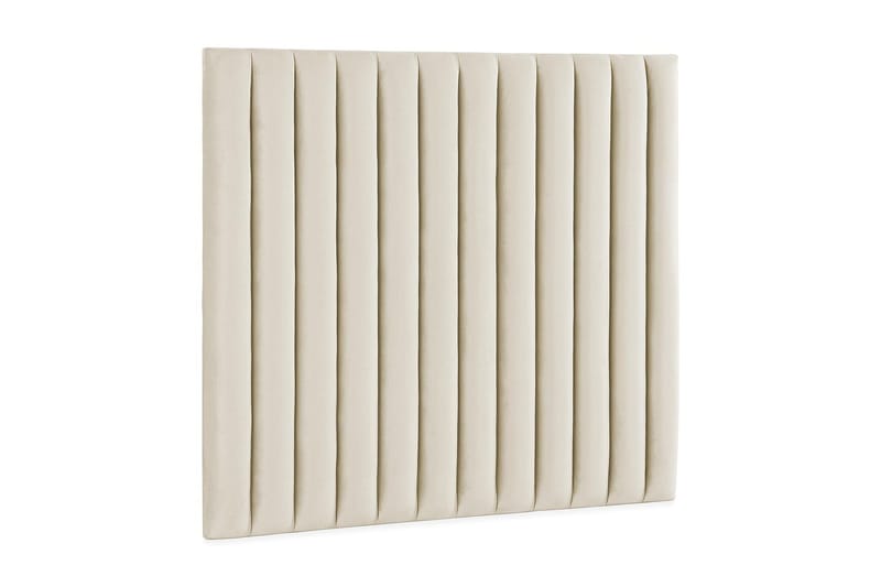 Rakel Sänggavel 120cm - Beige/Sammet - Möbler - Säng - Sängtillbehör & sänggavel - Sänggavlar & huvudgavlar